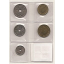 DANIMARCA set monete circolate da 1 - 2 - 5- 10 - 20 - Kroner anni vari Bella Conservazione